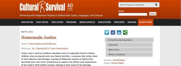 Homemade justice article