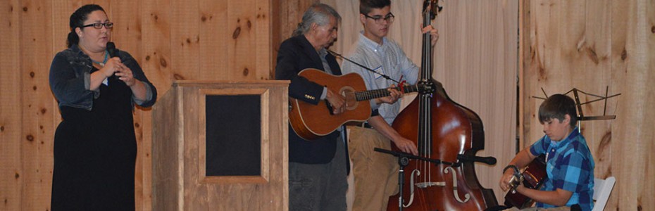 Allen Sockabasin, Zoosap Sockabasin Sung in Passamaquoddy Lauren Tomah Stevens and Noah Tomah